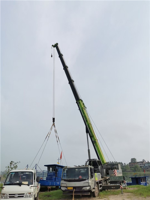 怀柔区桥梁建设吊装案例